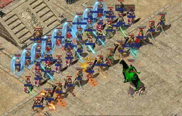 热血传奇合击版新开论烈火的正确打开方式